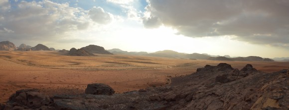 Stort billede på 10000 pix fra Wadi Rum