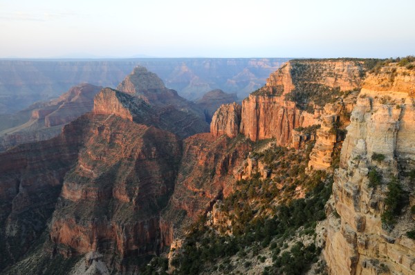 Grand Canyon fra nordsiden